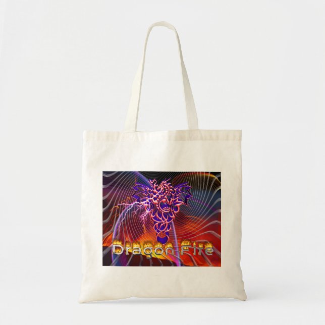 Dragon Fire  Tote Bag (Front)