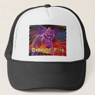 Dragon Fire Trucker Hat