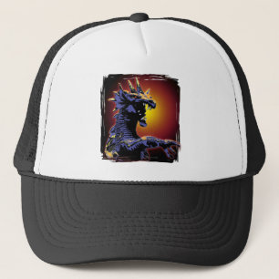 Dragon Fire Trucker Hat