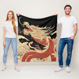 dragon fleece blanket