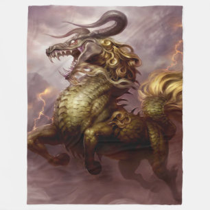 DRAGON  FLEECE BLANKET