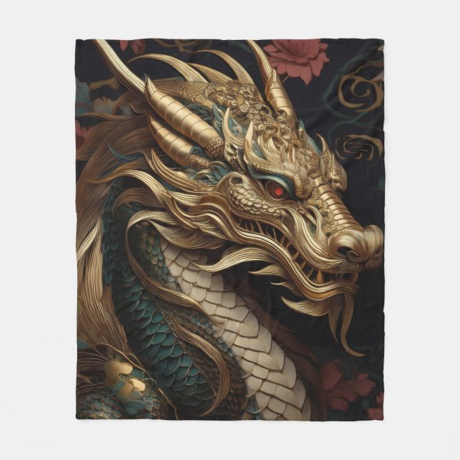Dragon Fleece Blanket (Front)
