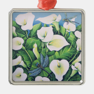 Dragon Flies Metal Tree Decoration