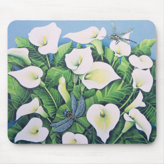 Dragon Flies Mouse Mat (Front)