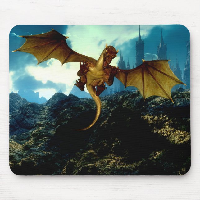 Dragon Flight Mouse Mat (Front)