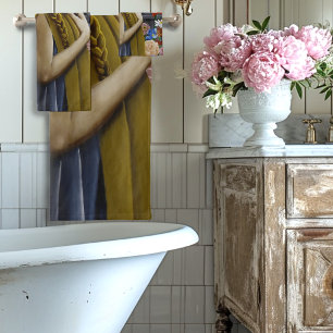 Dragon Flower Garden Bath Towel Set