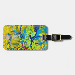 Dragon Fly Luggage Tag