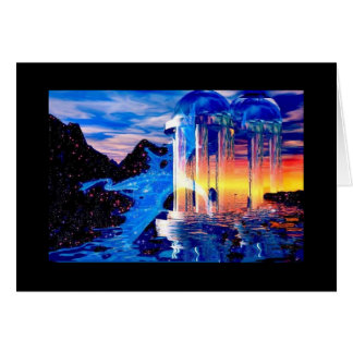 Dragon Flying Beyond the Edge of Night