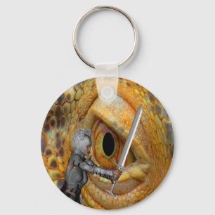 Dragon Folk tale Key Ring