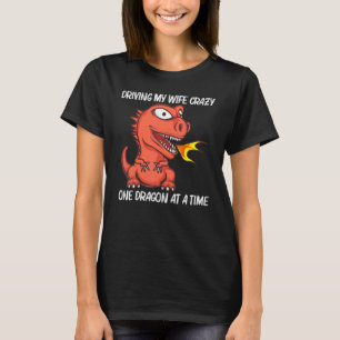 Dragon For Men Dad Fire Breathing Creature 1 T-Shirt