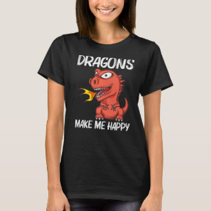 Dragon For Men Women Fire Breathing Creature 3 T-Shirt