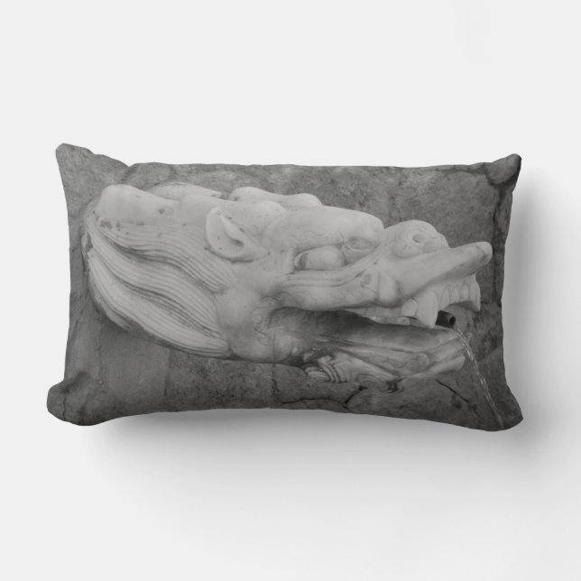Dragon Fountain Pillows (Front)