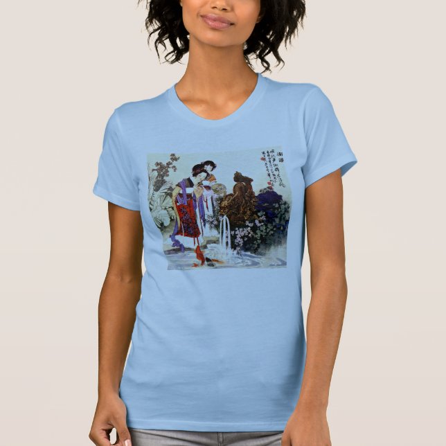 Dragon Fountain Women's Basic T-Shirt (Front)