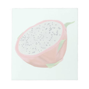 Dragon Fruit Blue Notepad