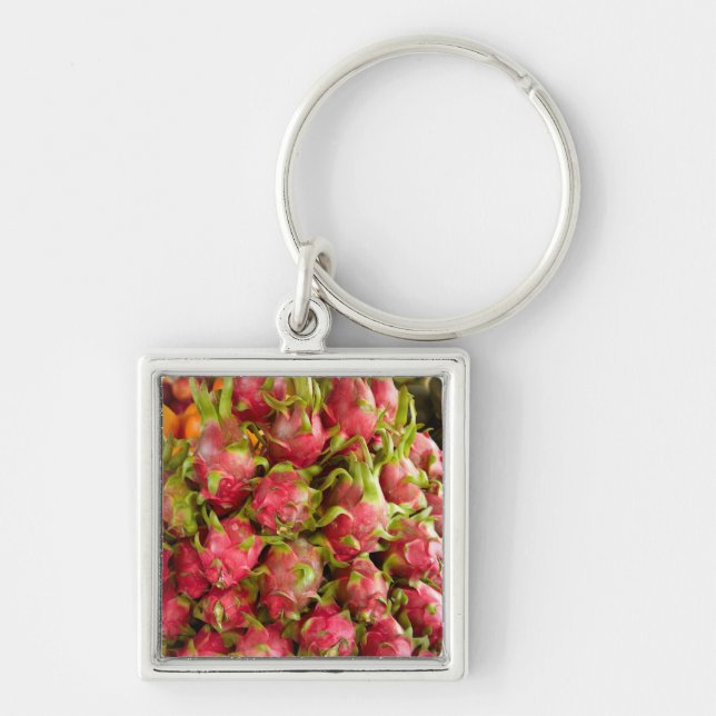 Dragon Fruit | Can Duoc Market Key Ring (Front)