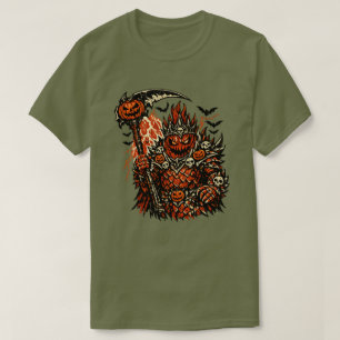 Dragon Fruit Demon King Halloween — Dark Retro T-Shirt