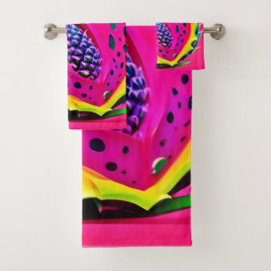 Dragon Fruit Dream Bath Towel Set