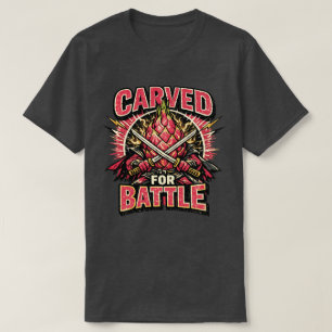 Dragon Fruit Duelist – CARVED FOR BATTLE T-Shirt