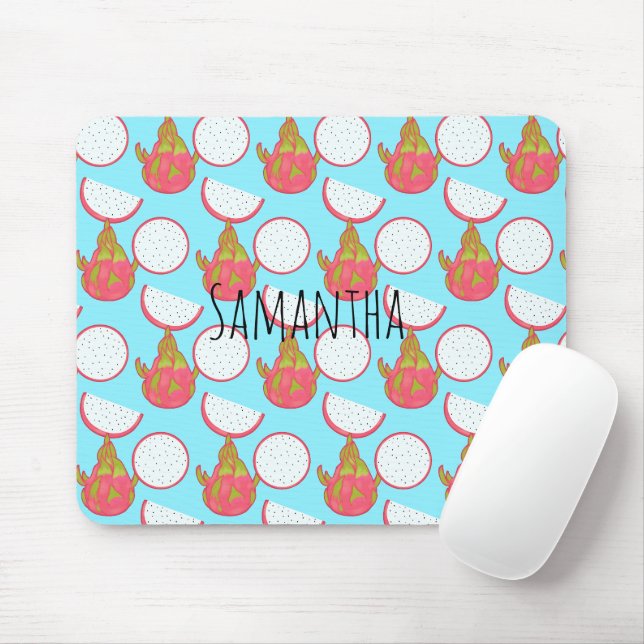 Dragon Fruit Mouse Mat (With Mouse)