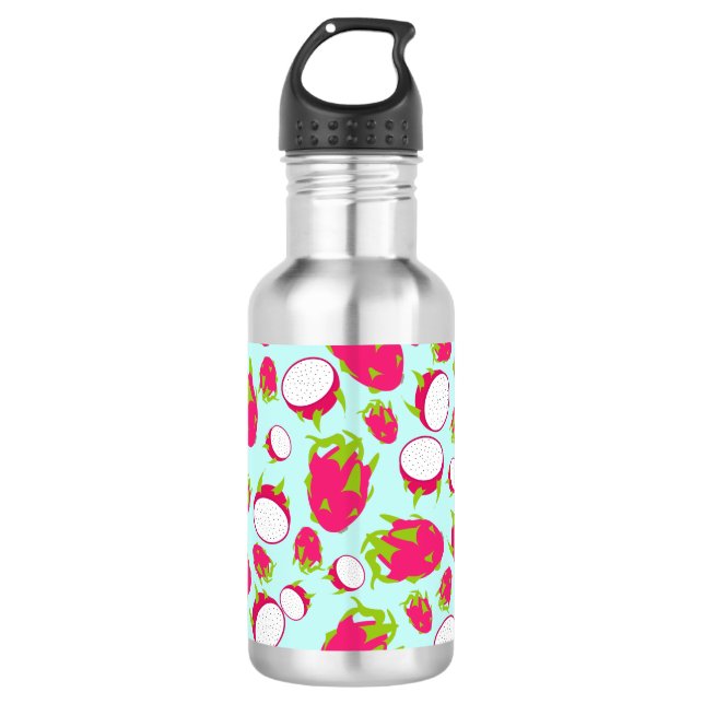 Dragon Fruit Pattern 532 Ml Water Bottle (Front)