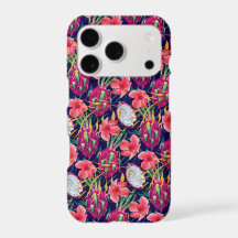 Dragon Fruit Tropical Floral Modern Green Palm