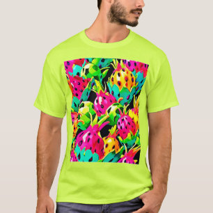 Dragon Fruit Vivid Pattern T-Shirt
