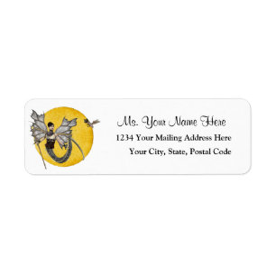 Dragon Goddess Address Label