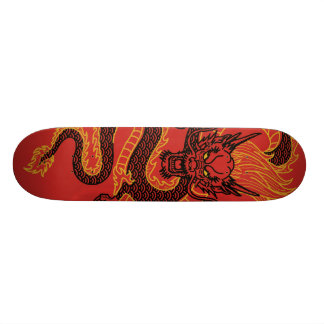 Dragon: Golden Skateboard