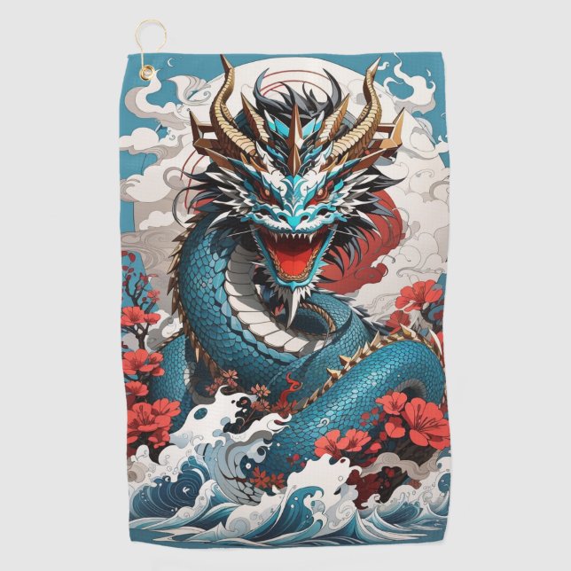 Dragon  Golf Towel (Front)