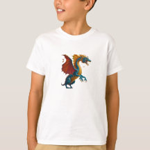 Dragon graphic kids t shirt