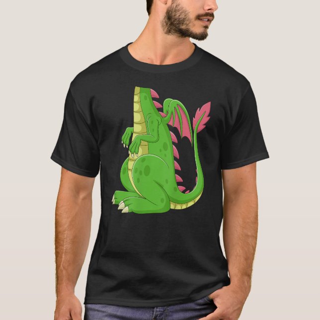 Dragon Green Dragon Costume Shirt (Front)