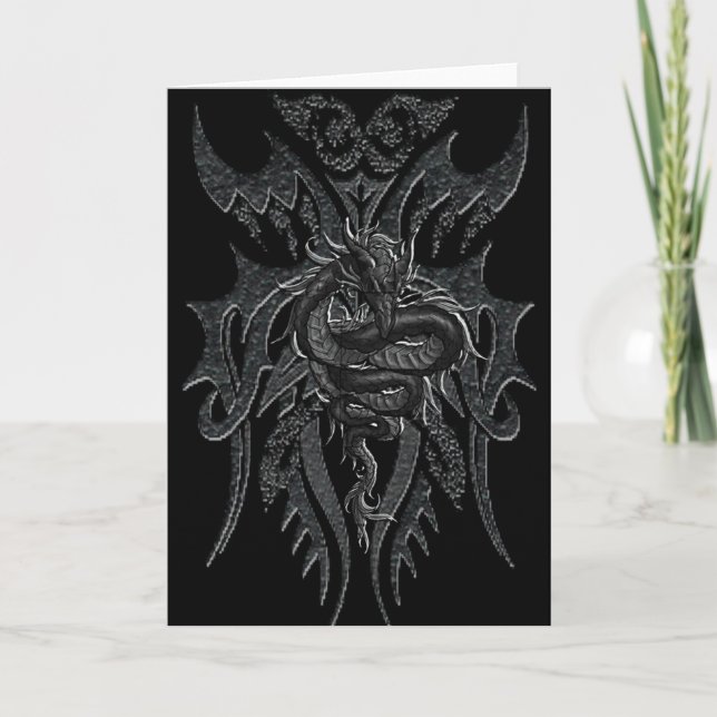 Dragon Greeting Card (Front)