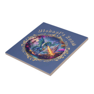Dragon Guardian Boy's Room Tile