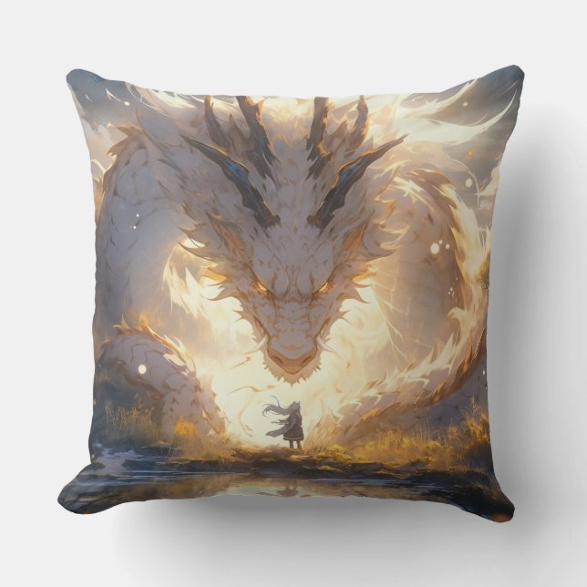 Dragon guardian cushion (Front)