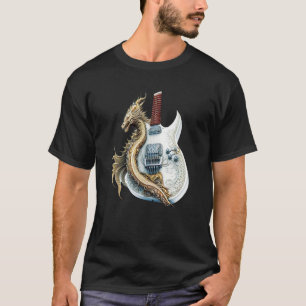 Dragon Guitar for Music T-Shirt