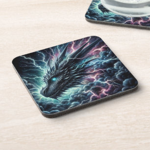 Dragon Head in a Thunderstorm with Lightning Coaster