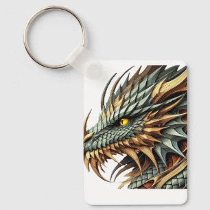 Dragon Head Key Ring
