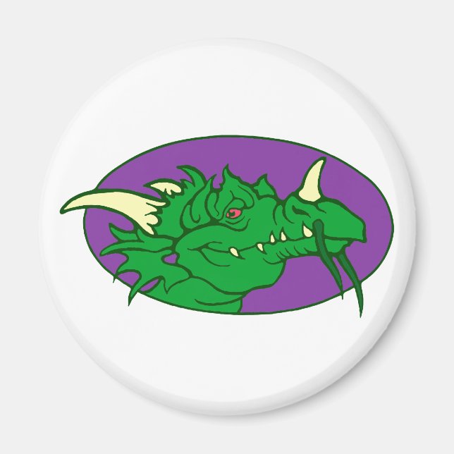 dragon head magnet (Front)