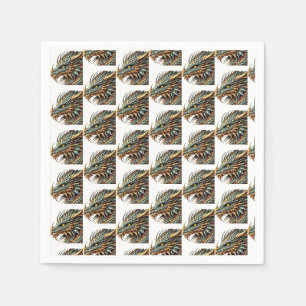 Dragon Head Napkin