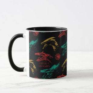 Dragon Head Pattern Mug