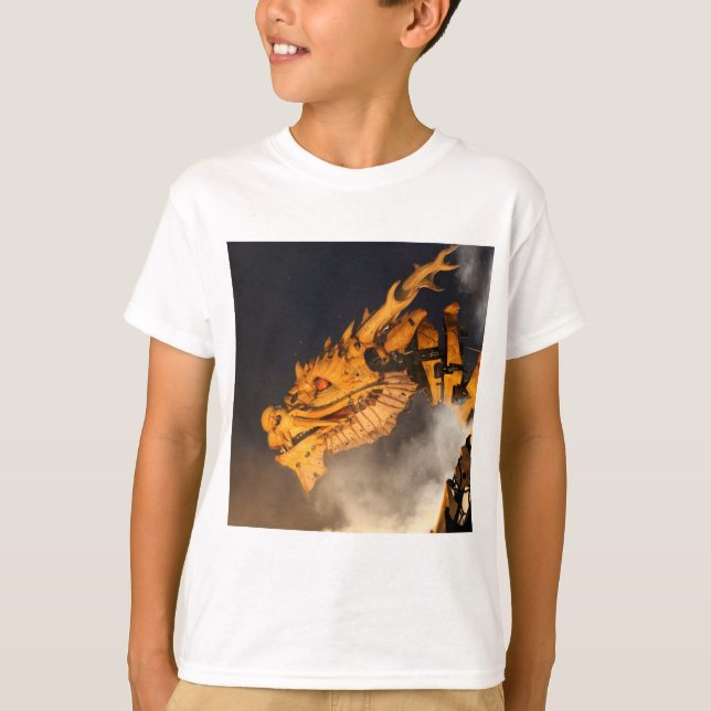 Dragon Head Red Eyes T-Shirt (Front)