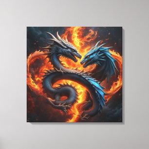 Dragon Heart Canvas Print