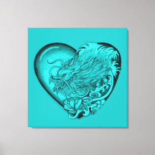 Dragon Heart Canvas Print