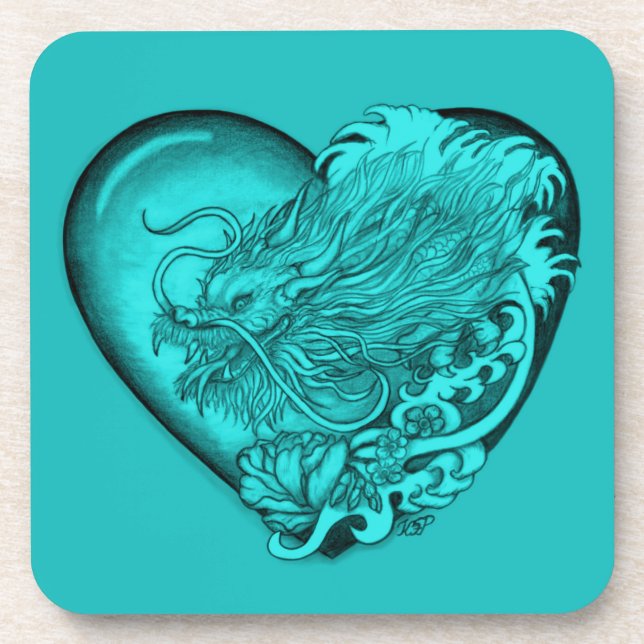 Dragon Heart Coaster (Front)