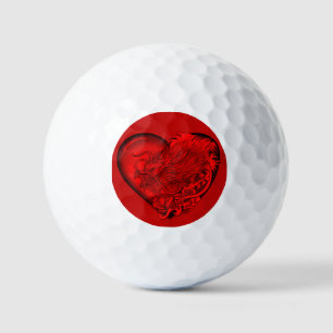 Dragon Heart Golf Balls