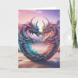 Dragon Heart Holiday Card