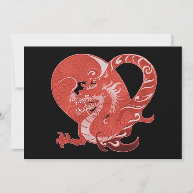 Dragon Heart Invitation (Front)