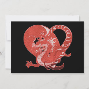 Dragon Heart Invitation