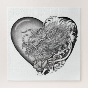 Dragon Heart Jigsaw Puzzle