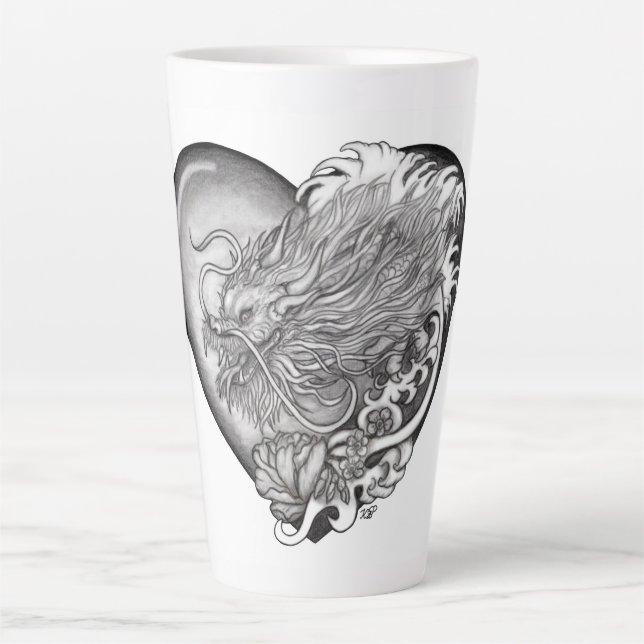 Dragon Heart Latte Mug (Front)